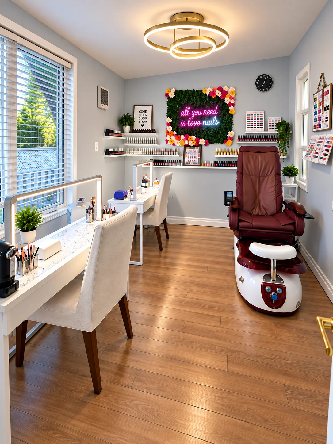 CH_BEAUTY & SPA nail room