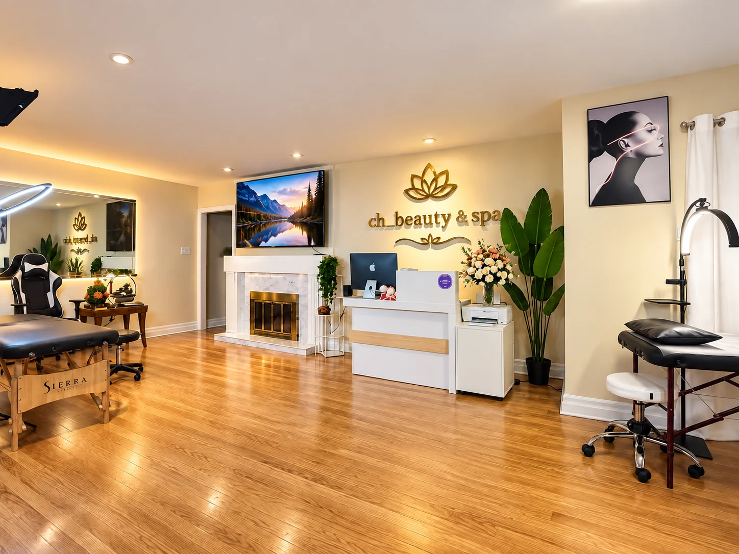 CH Beauty and Spa reception