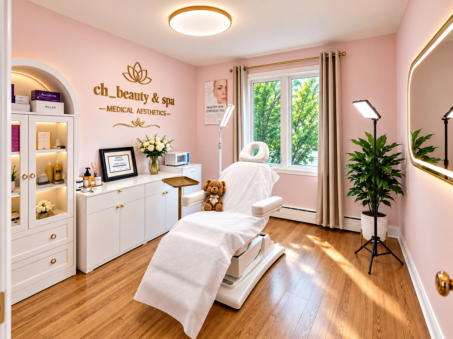Medical treatment space at CH_BEAUTY & SPA